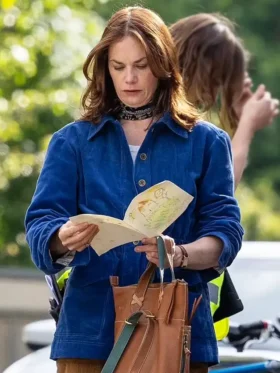 Down Cemetery Road S01 Ruth Wilson Blue Jacket Side