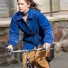 Down Cemetery Road S01 Ruth Wilson Blue Velvet Jacket