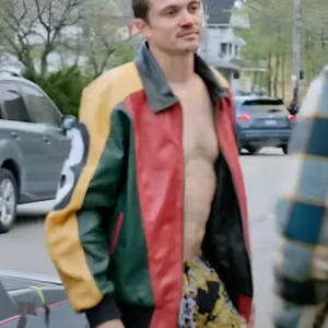 Eenie Meanie Karl Glusman Leather Jacket Side