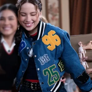 Electric Bloom Carmen B. Sanchez Varsity Jacket