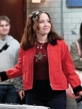 Electric Bloom Carmen B. Sanchez Red Jacket Side