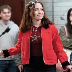 Electric Bloom Carmen B. Sanchez Red Jacket Side