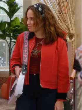 Electric Bloom Carmen B. Sanchez Red Jacket