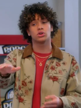 Electric Bloom Nathaniel Buescher Floral Jacket Side