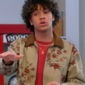 Electric Bloom Nathaniel Buescher Floral Jacket Side