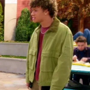 Electric Bloom Nathaniel Buescher Green Jacket Side