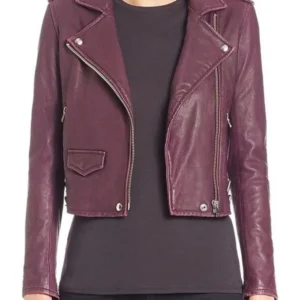 Electric Bloom Symera Jackson Leather Jacket