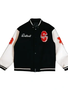 Eminem Detroit SSLP25 Varsity Jacket Front