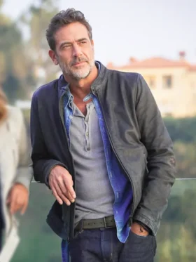 Extant Jeffrey Dean Morgan Leather Jacket Side