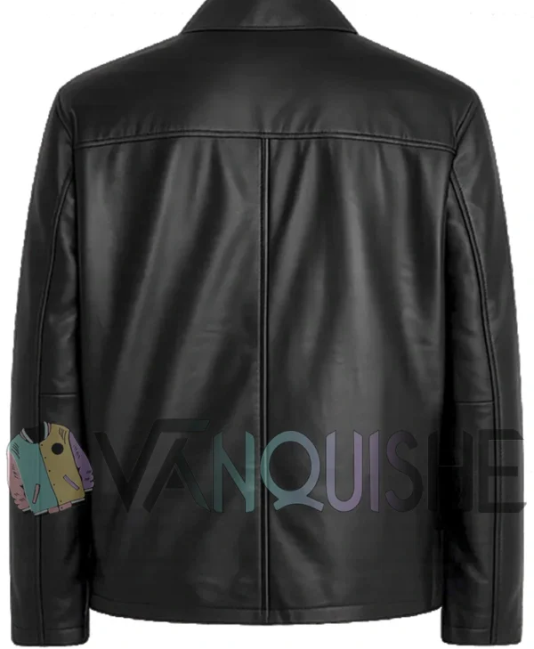 Extant Jeffrey Dean Morgan Leather Jacket back