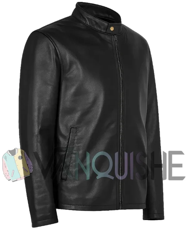 Extant Jeffrey Dean Morgan Leather Jacket right
