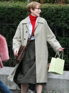 Father Mother Sister Brother Cate Blanchett Trench Coat Side