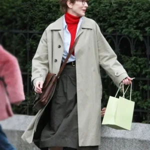 Father Mother Sister Brother Cate Blanchett Trench Coat Side