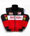 Ferrari F1 Vintage Racing Jacket Back