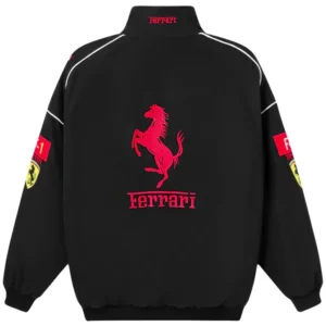 Ferrari Vintage Racing Black Jacket