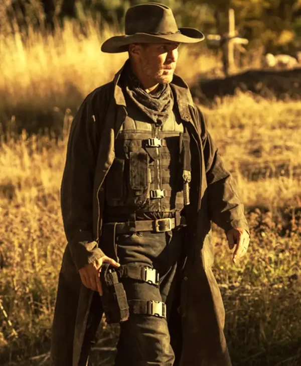 Forgive Us All Callan Mulvey Trench Coat Side
