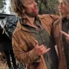 Forgive Us All Lance Giles Brown Cotton Jacket