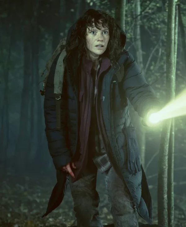 Forgive Us All Lily Sullivan Puffer Coat