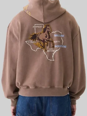 Gap Texas Brown Pullover Hoodie