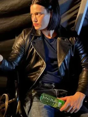 Gen V S02 Derek Luh Black Leather Jacket