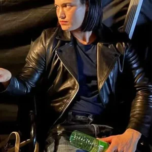 Gen V S02 Derek Luh Black Leather Jacket