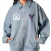 Golden State Valkyries Blue Denim Jacket