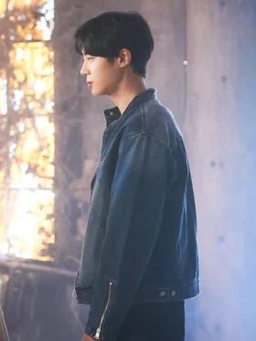 Head Over Heels S01 Choo Young-woo Blue Jacket