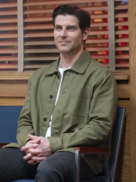 High Potential S02 David Giuntoli Green Jacket