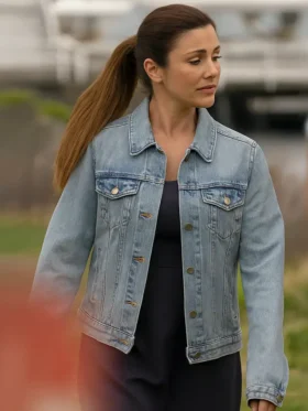 Home and Away Ada Nicodemou Blue Denim Jacket