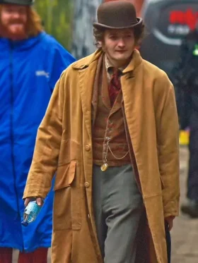 House of Guinness S01 Jack Gleeson Long Coat Side