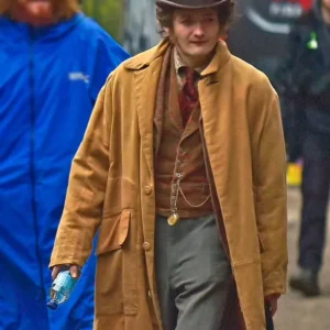 House of Guinness S01 Jack Gleeson Long Coat Side