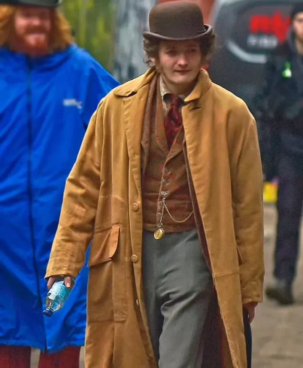 House of Guinness S01 Jack Gleeson Long Coat Side