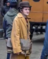 House of Guinness S01 Jack Gleeson Brown Long Coat
