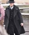 House of Guinness S01 James Norton Black Wool Coat