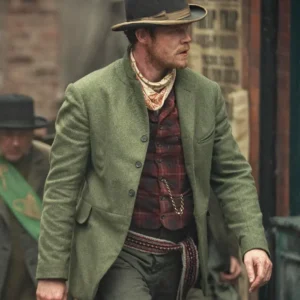 House of Guinness S01 Seamus O'Hara Green Wool Blazer