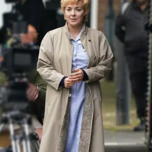 I Fought the Law S01 Sheridan Smith Trench Coat Side