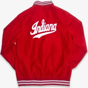 Indiana University Bloomington Red Satin Jacket