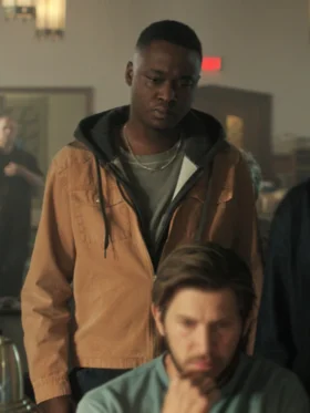 Invasion S03 Ashton Sanders Brown Jacket