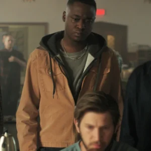 Invasion S03 Ashton Sanders Brown Jacket