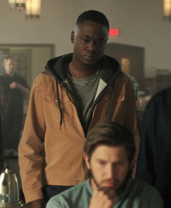 Invasion S03 Ashton Sanders Brown Jacket