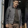 Invasion S03 Enver Gjokaj Grey Jacket Side