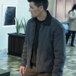 Invasion S03 Enver Gjokaj Grey Jacket