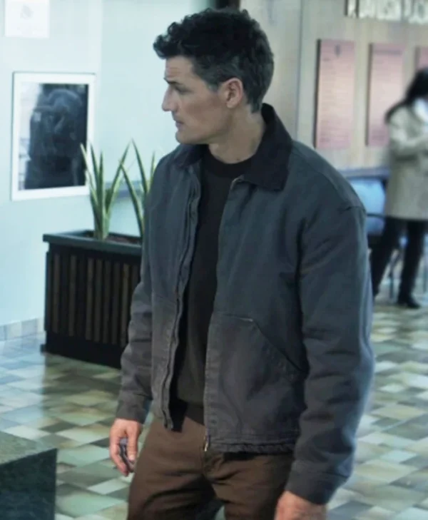 Invasion S03 Enver Gjokaj Grey Jacket