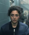Invasion S03 Golshifteh Farahani Blue Jacket Front