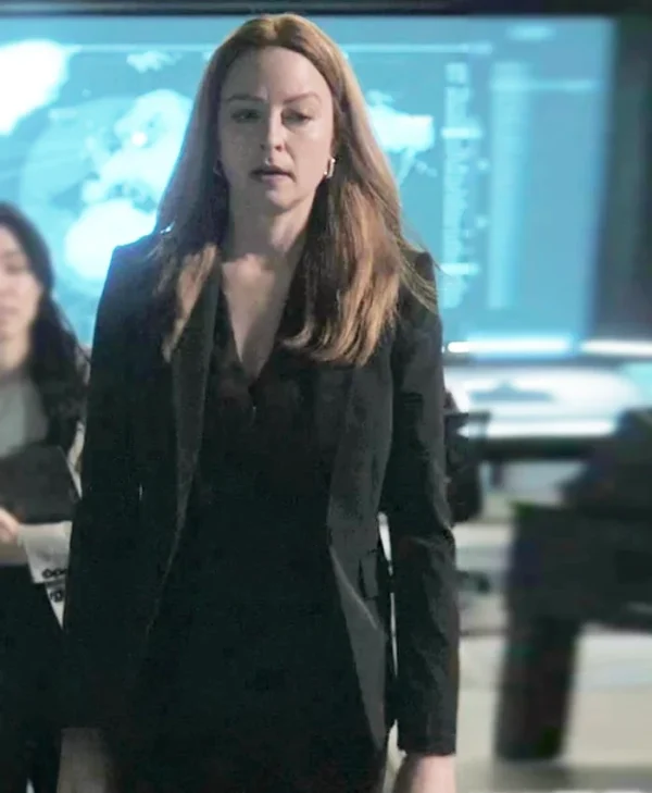 Invasion S03 Rachel Nichols Black Blazer Front