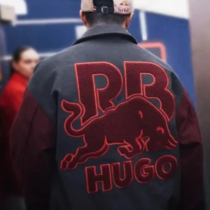 Isack Hadjar Varsity Jacket Back