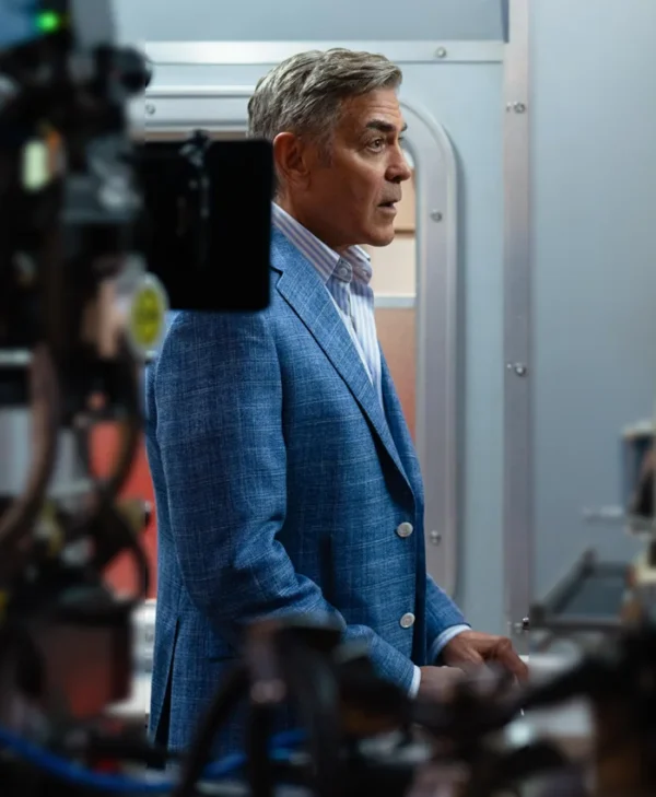 Jay Kelly George Clooney Blue Blazer