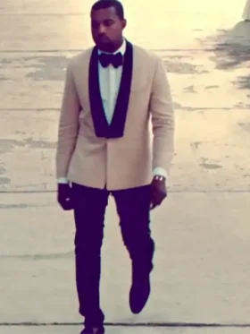 Kanye West Runaway Beige Tuxedo