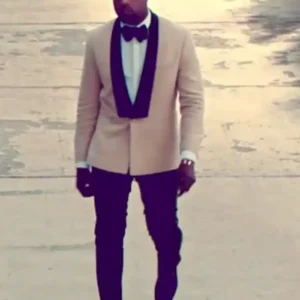 Kanye West Runaway Beige Tuxedo