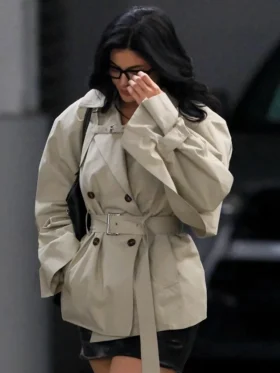 Kylie Jenner Mini Trench Coat